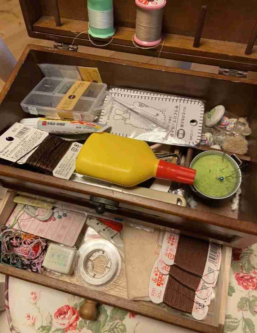 手芸(ハンドメイド)部の作業場や道具が見たい。