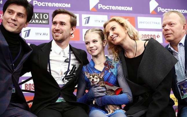 ロシアのトルソワ、コーチ変更へ 五輪王者プルシェンコ氏に師事 フィギュア