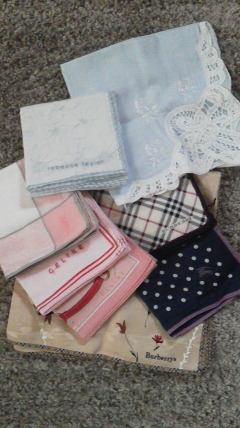 お気に入りのハンカチ見せて!