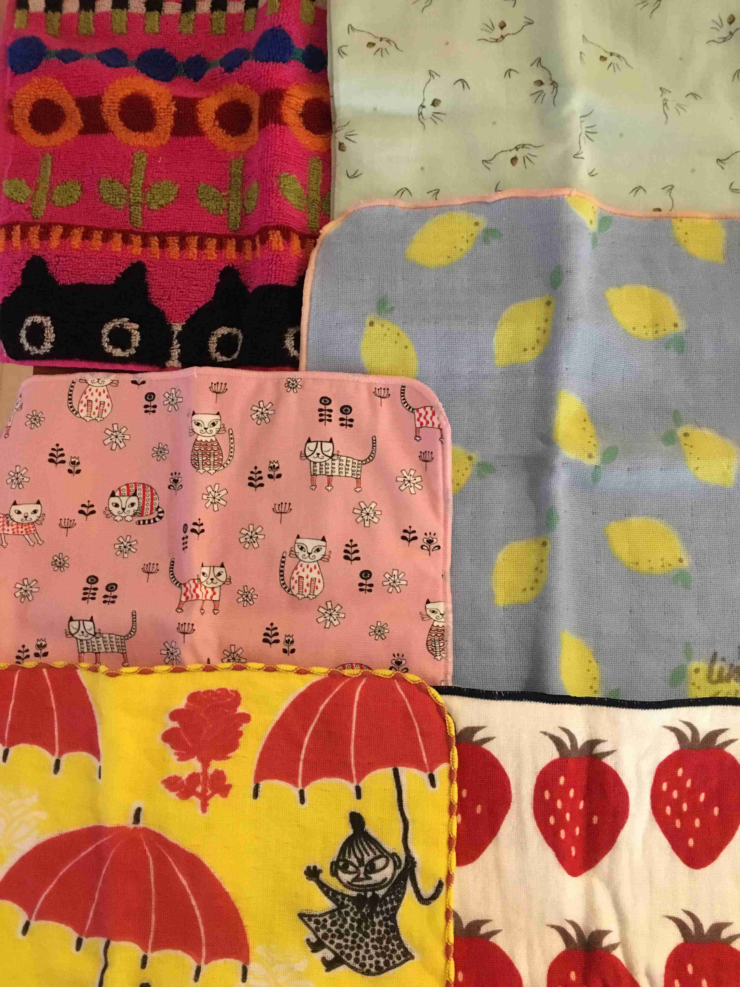 お気に入りのハンカチ見せて!