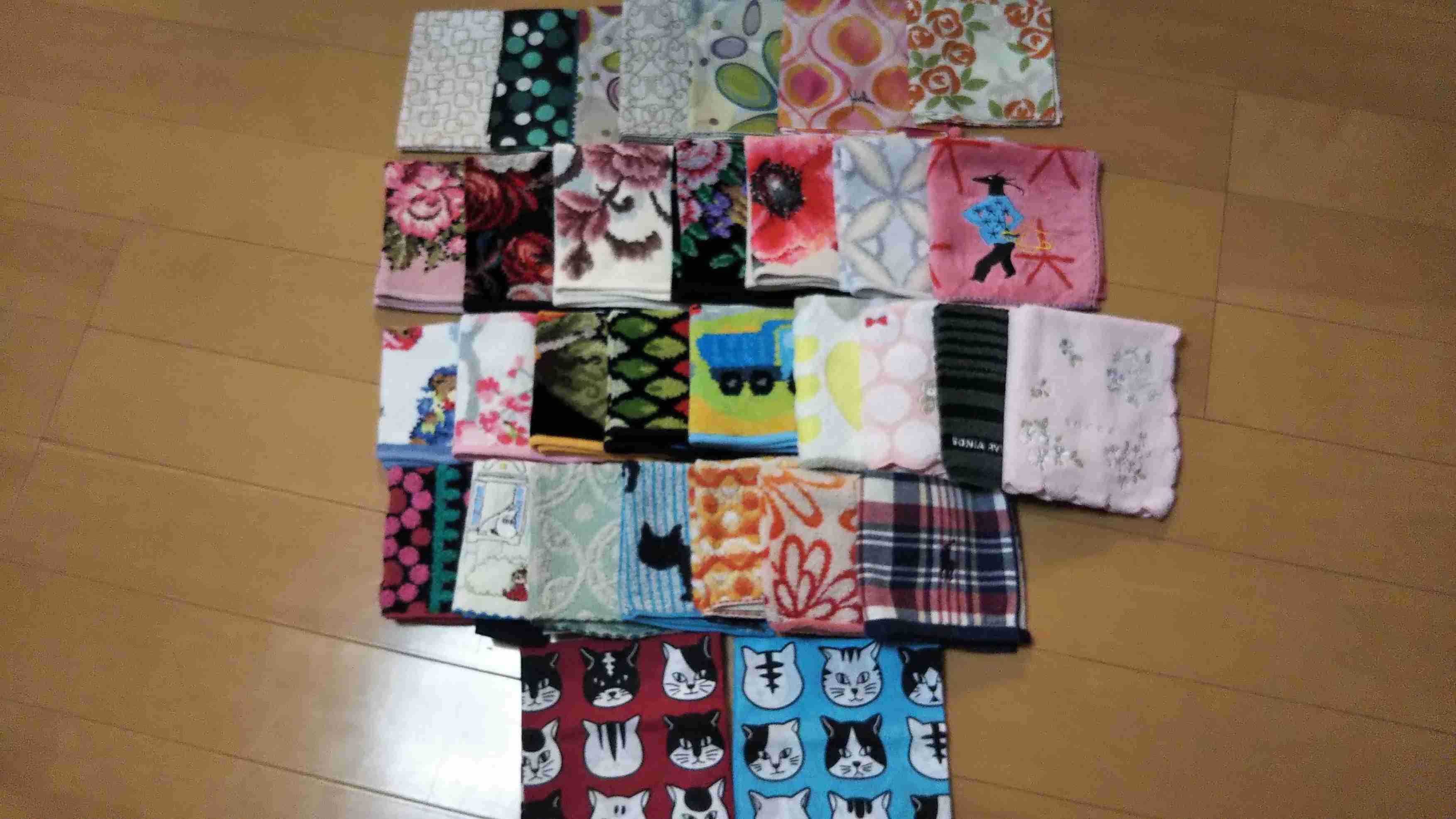 お気に入りのハンカチ見せて!