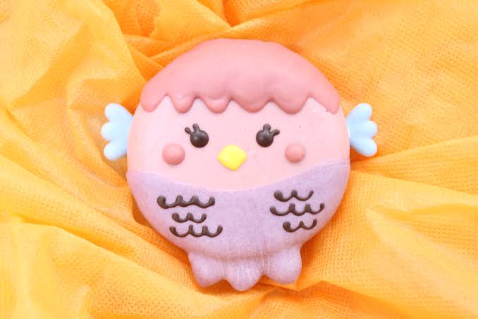 アマビエと甘エビを交互に貼るトピ