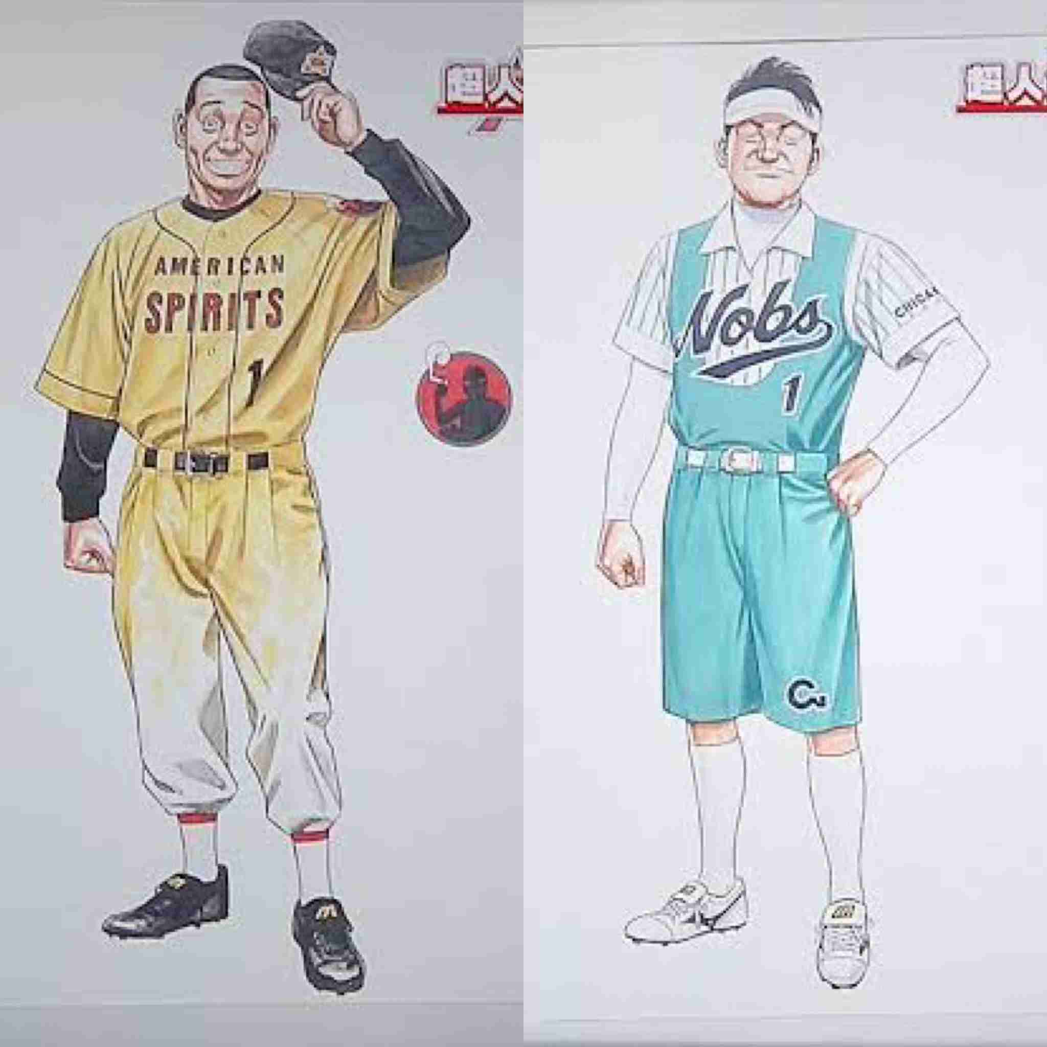 漫画家が描いた他の漫画キャラや有名人の似顔絵