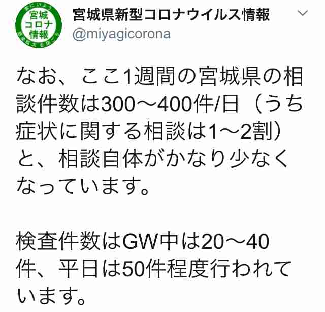 【コロナ】宮城県民の集いPart2【情報共有】
