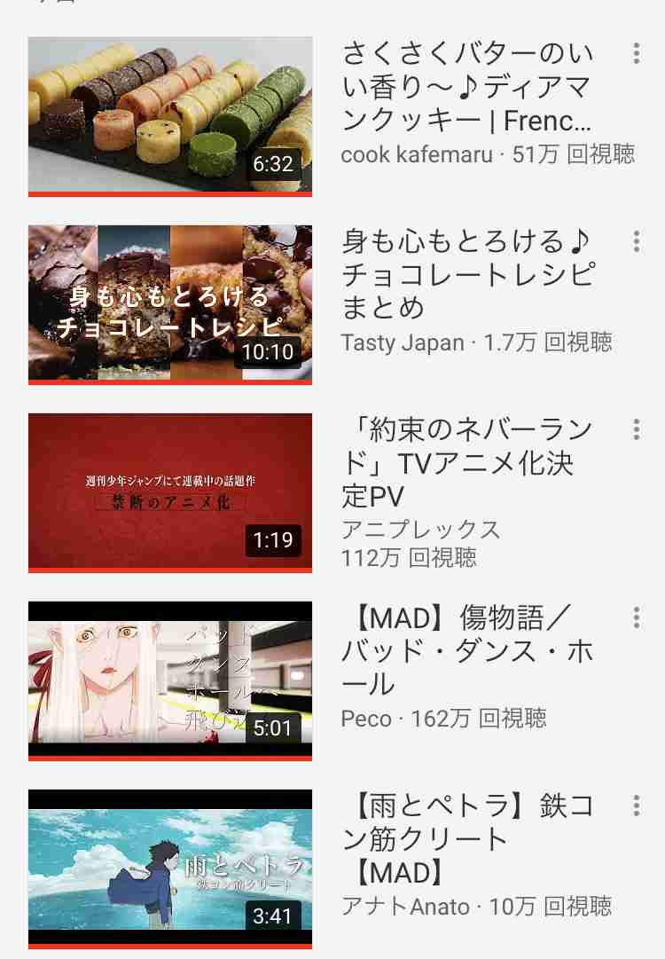 Youtubeの視聴履歴を見せ合おう！Part2
