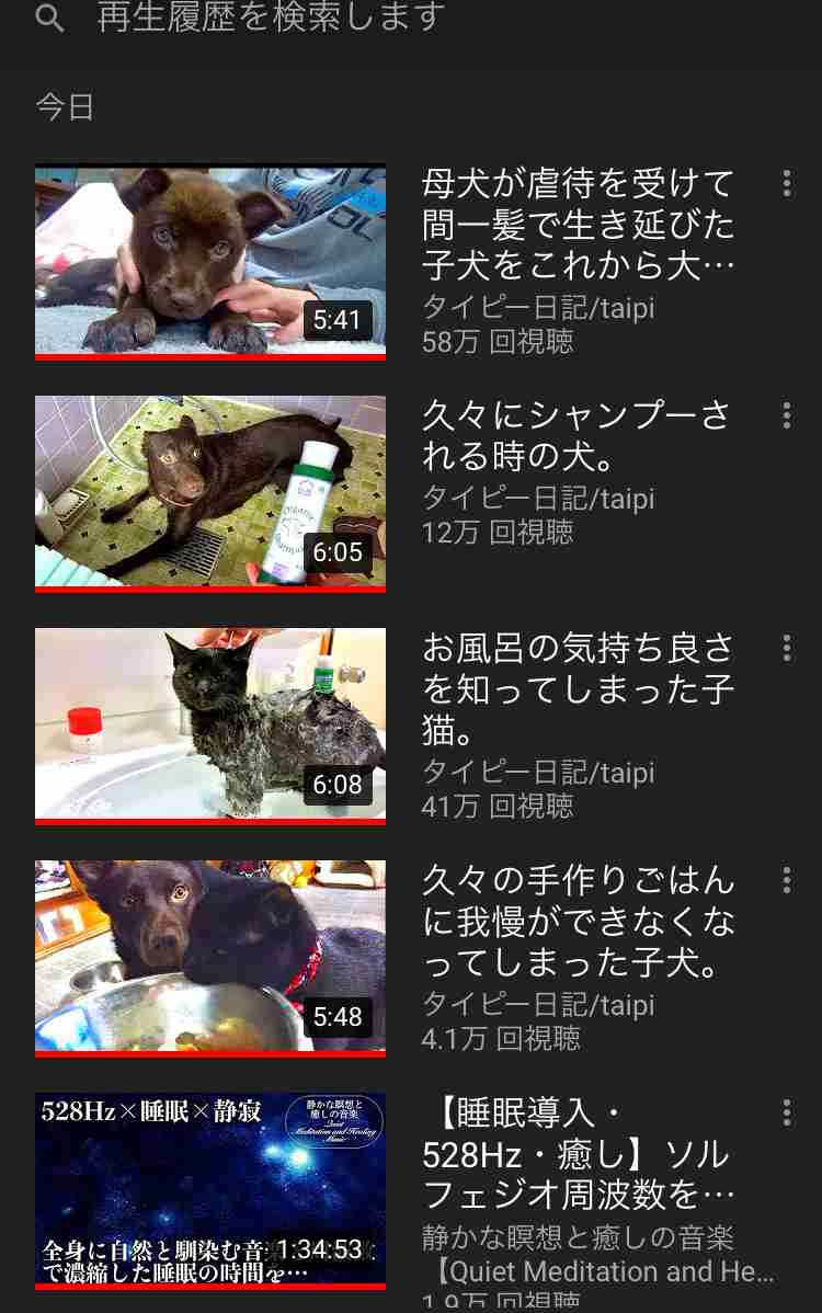 Youtubeの視聴履歴を見せ合おう！Part2