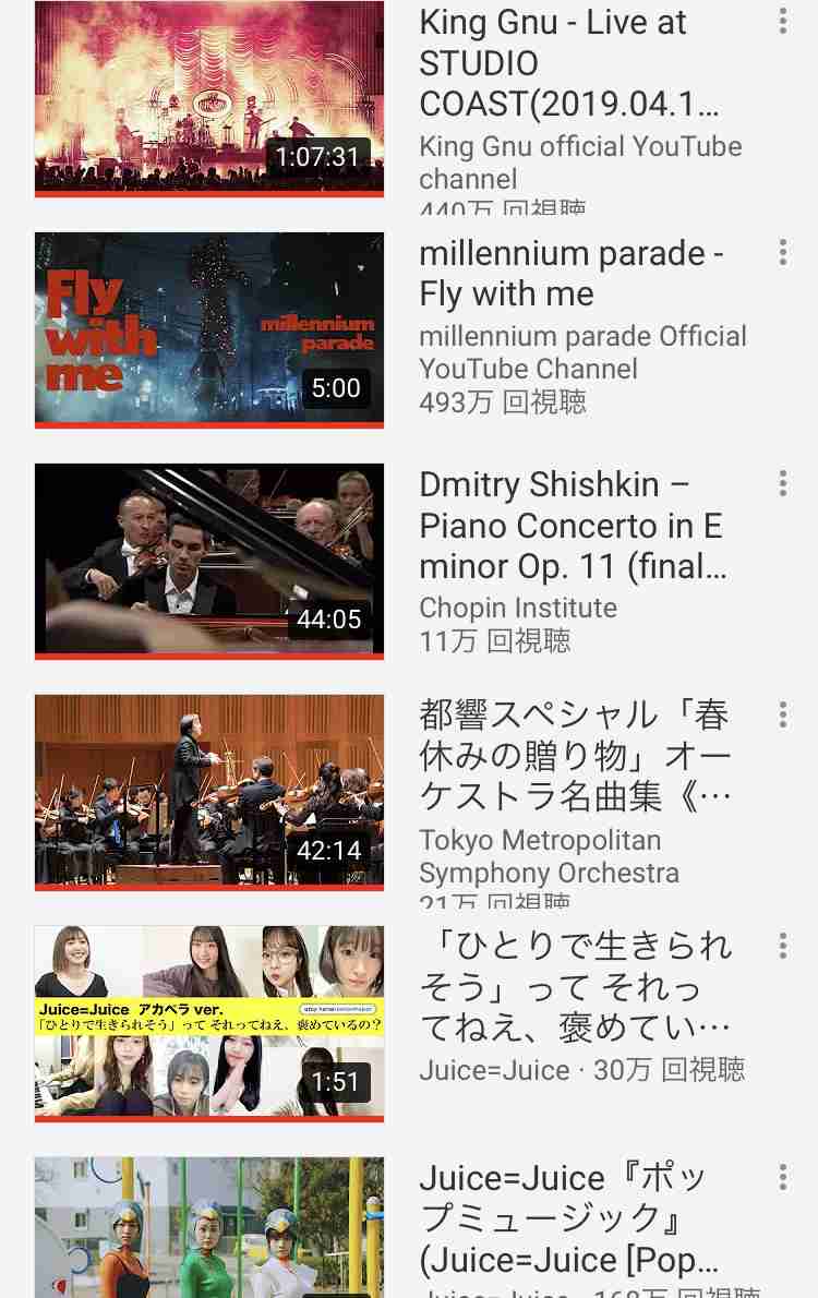 Youtubeの視聴履歴を見せ合おう！Part2