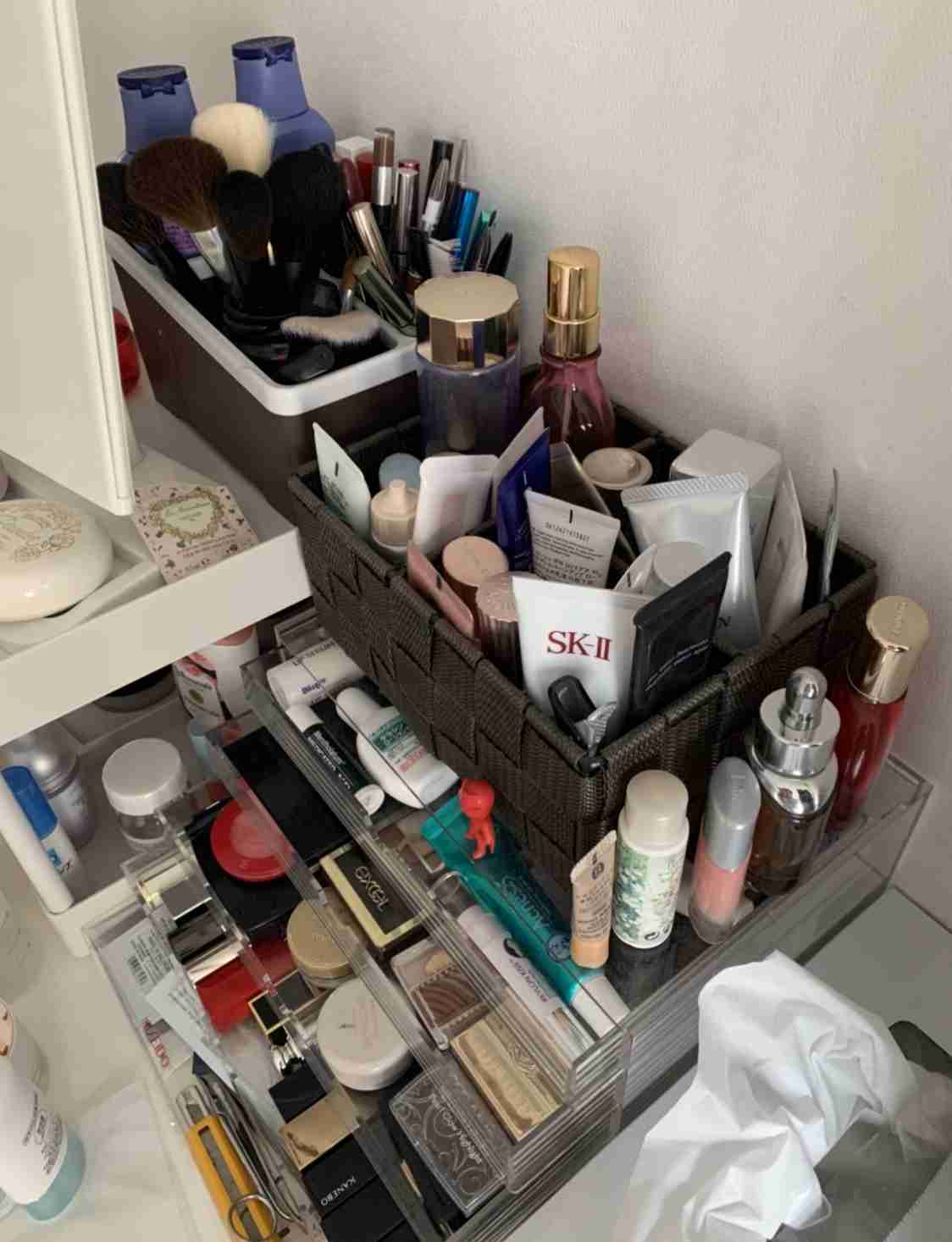皆のコスメ収納が見たい