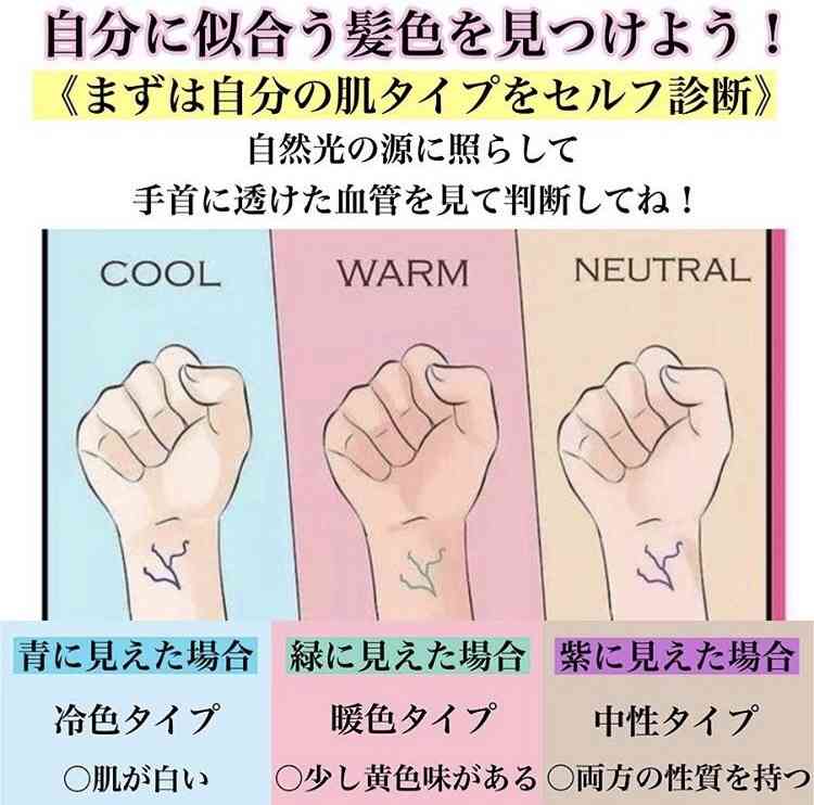 自分に合う髪色がわからない！