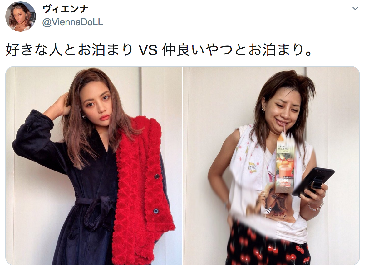 外出自粛中の証明写真撮影方法が話題 モデル・ヴィエンナ投稿に「天才的」と反響