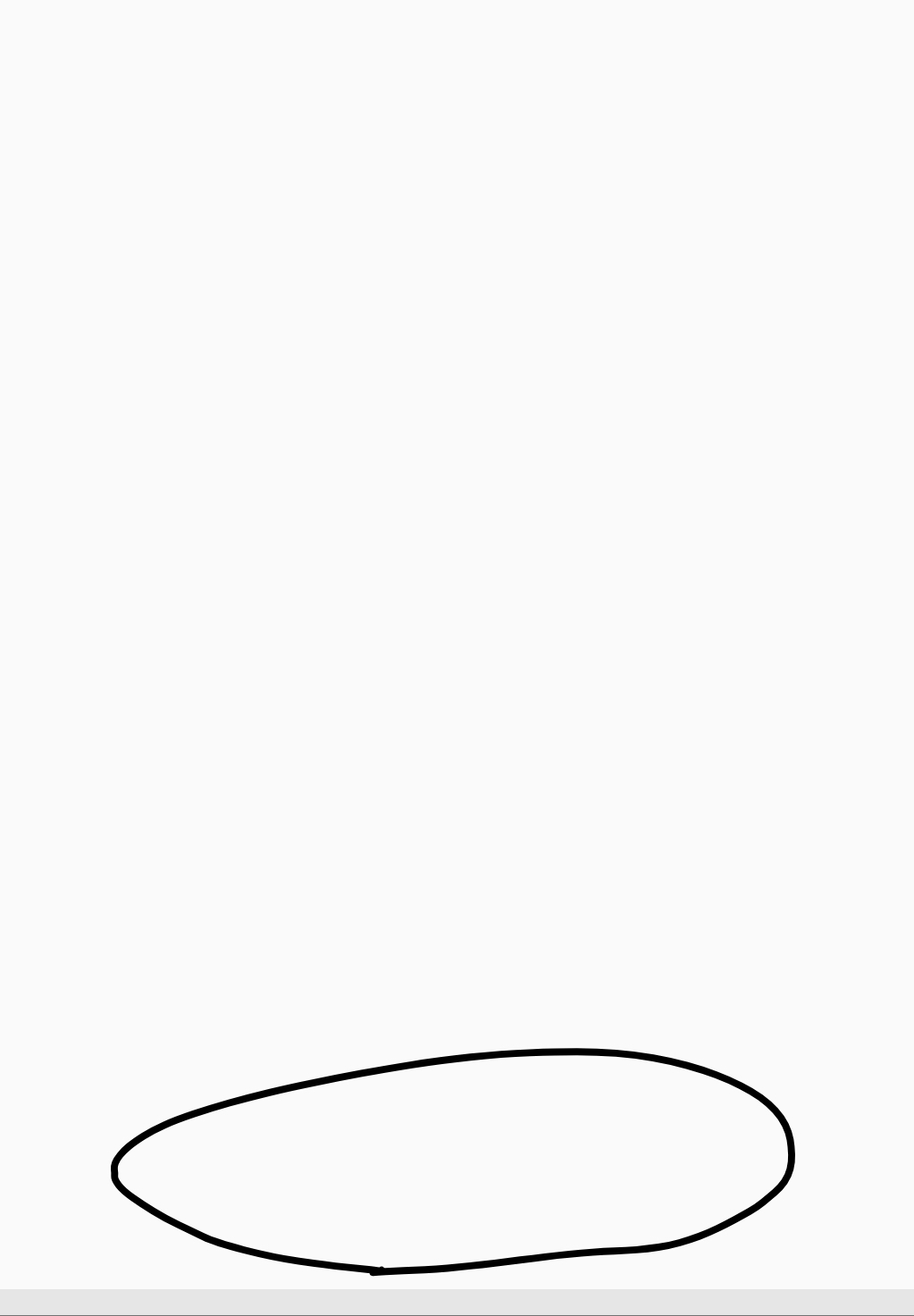 フリーハンドで丸を描くだけのトピ