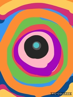 フリーハンドで丸を描くだけのトピ