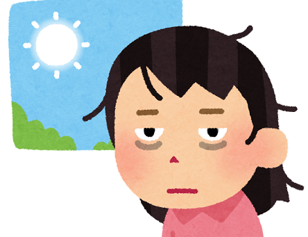 生理中のイライラを画像で表しましょう