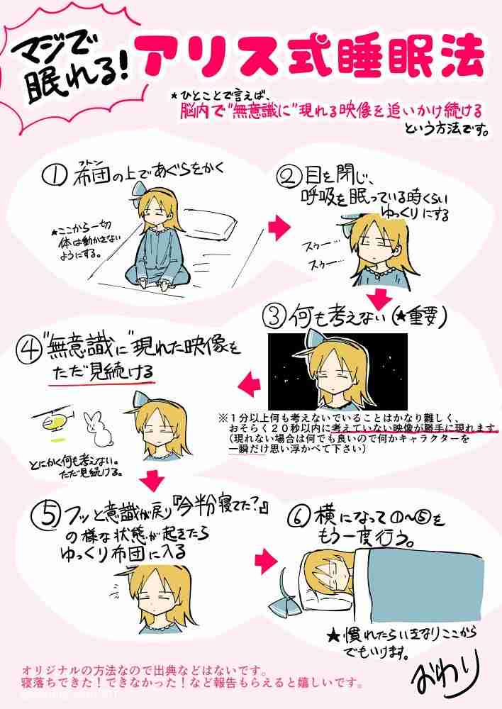 寝つきが良くなった方法