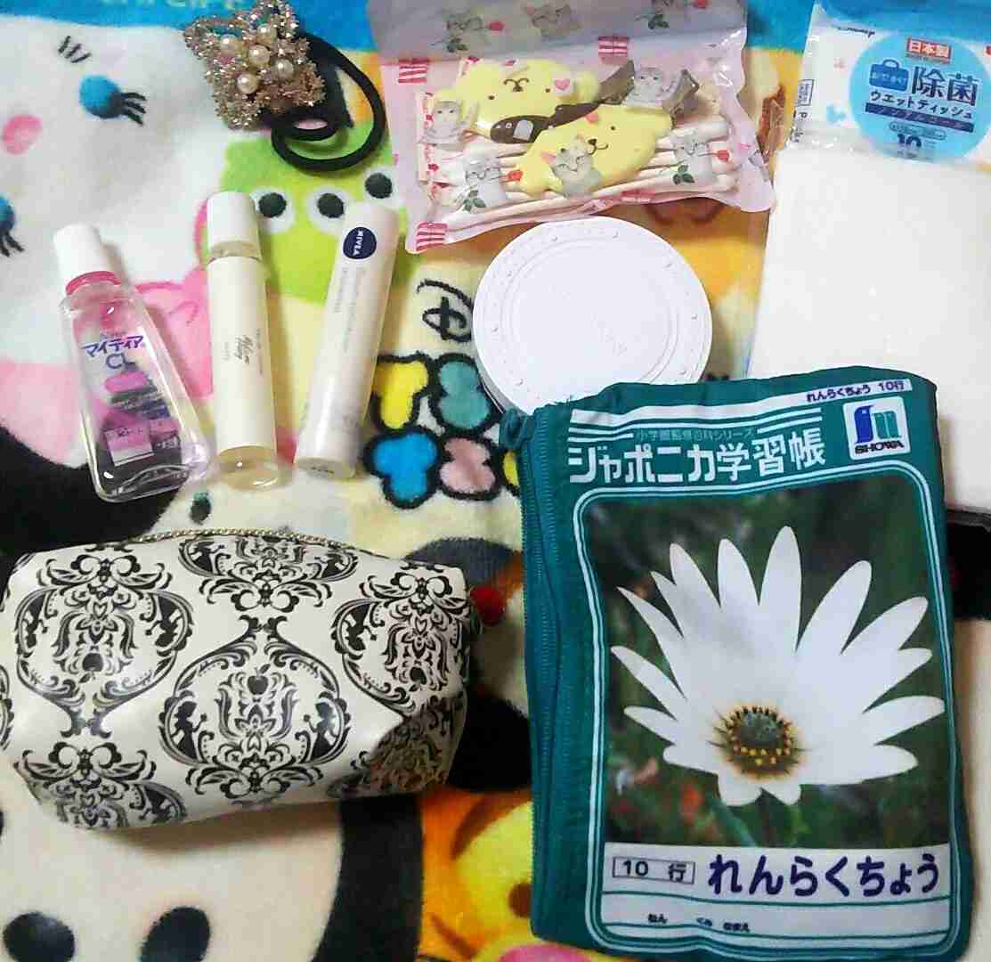 ポーチの中身を見せて下さい!