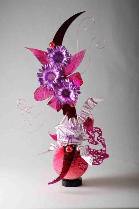 ガラス細工、飴細工に癒されるトピ