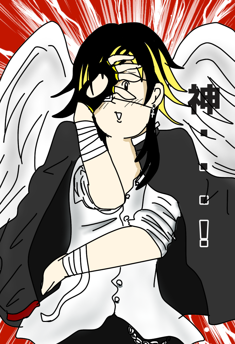 【神宿りし右手】中二病な絵を描こう【お絵描き】