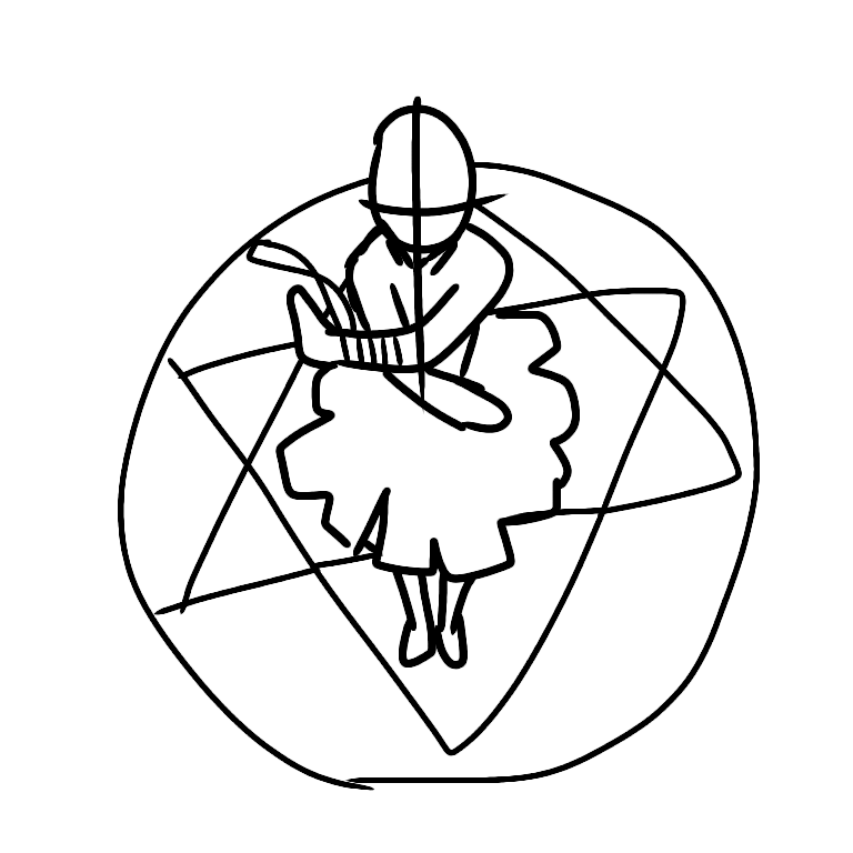 【神宿りし右手】中二病な絵を描こう【お絵描き】