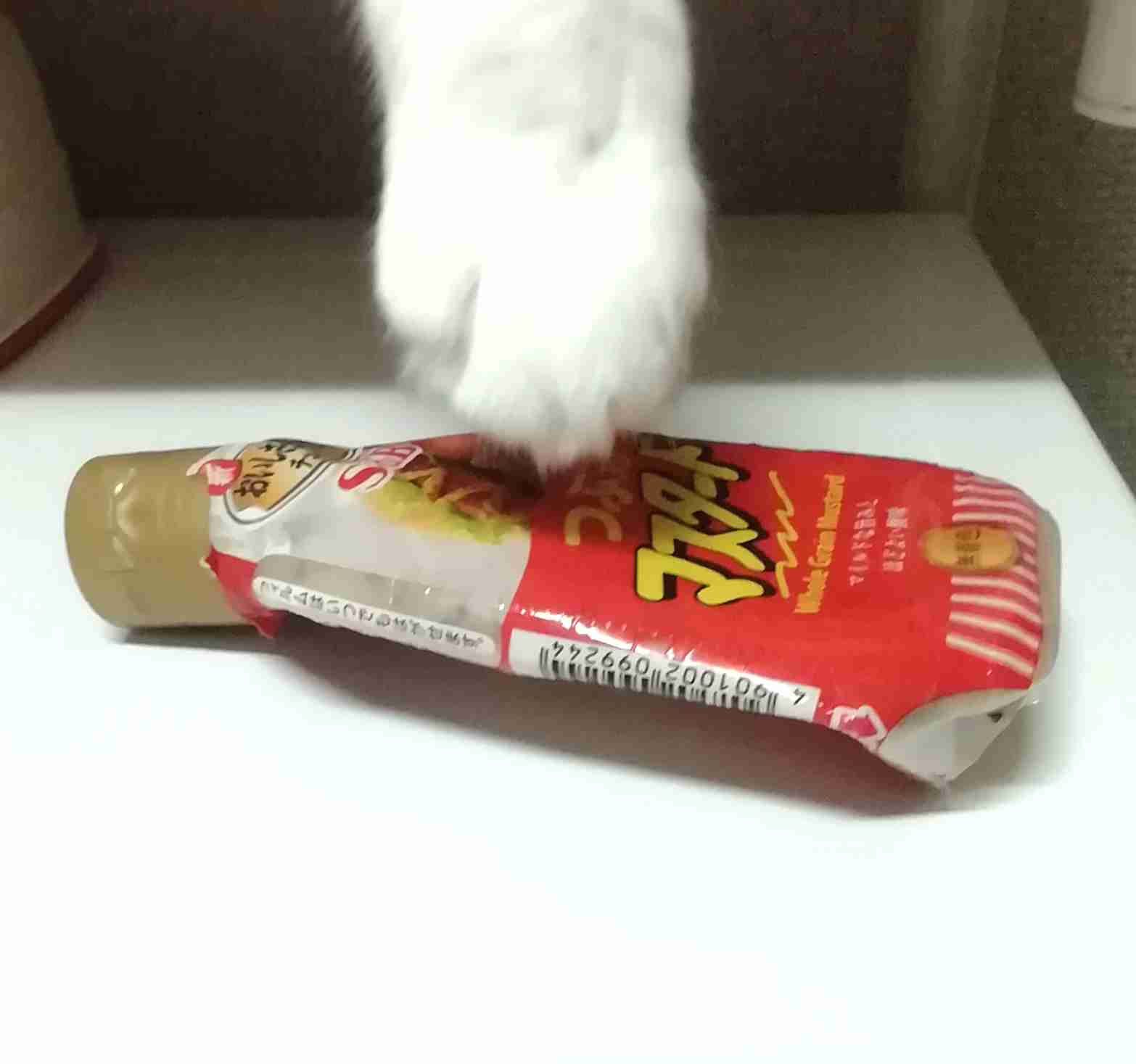 あともう少しで使い切る物を貼るトピ