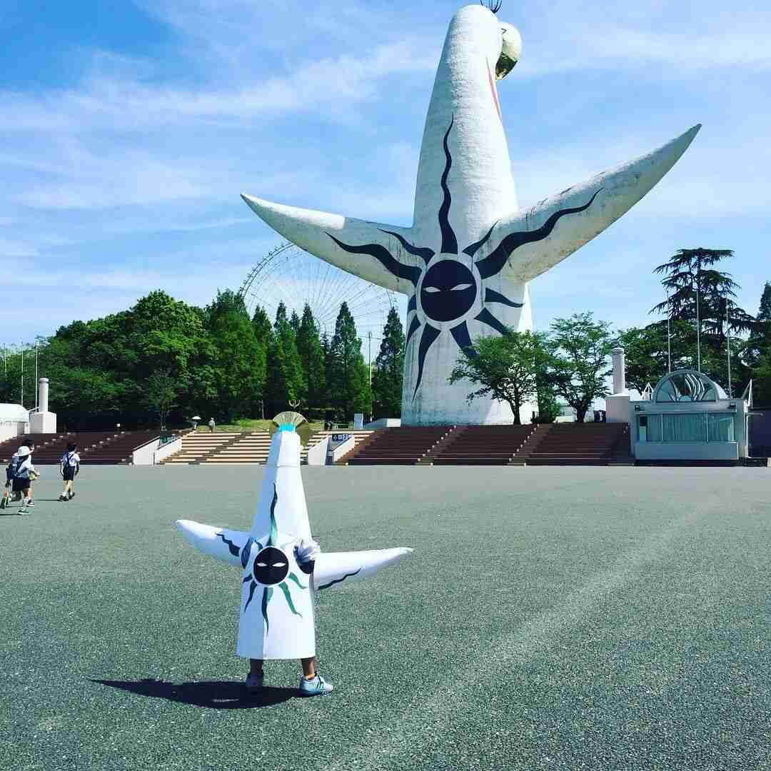 池田エライザ、「太陽の塔」に扮した姿披露に「破壊力すご」「お茶目過ぎです」「爆発だ」
