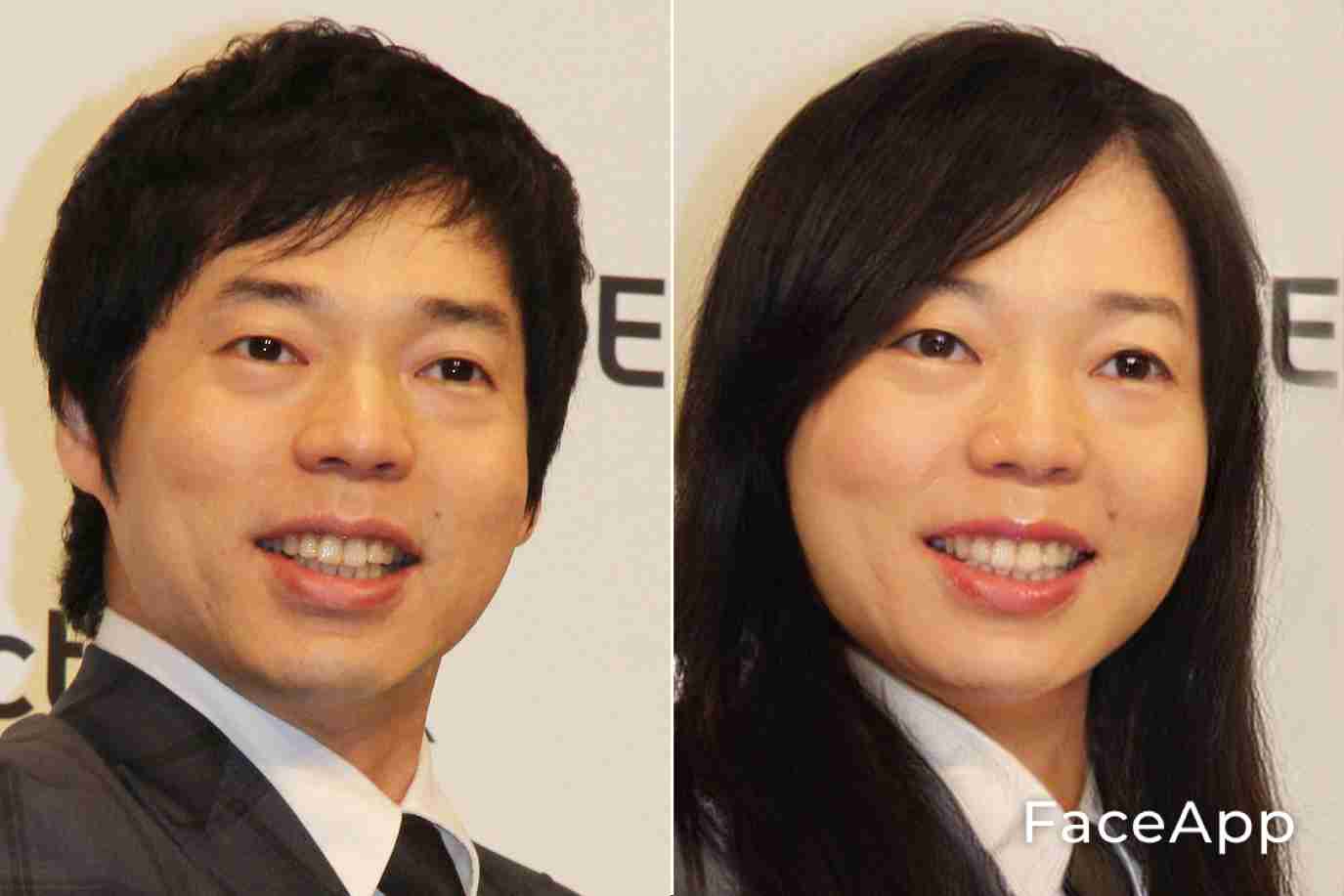 アプリで芸能人を性転換させてみるトピ