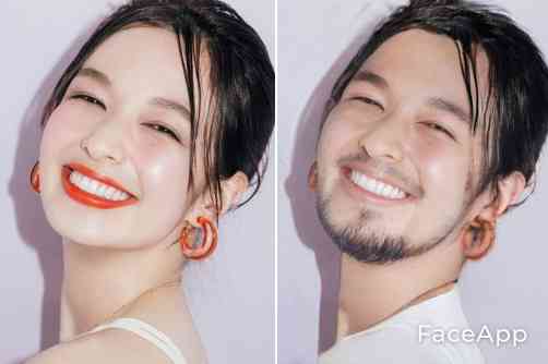 アプリで芸能人を性転換させてみるトピ