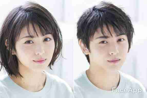 アプリで芸能人を性転換させてみるトピ