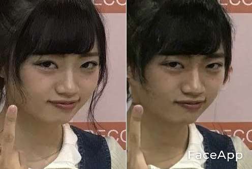 アプリで芸能人を性転換させてみるトピ