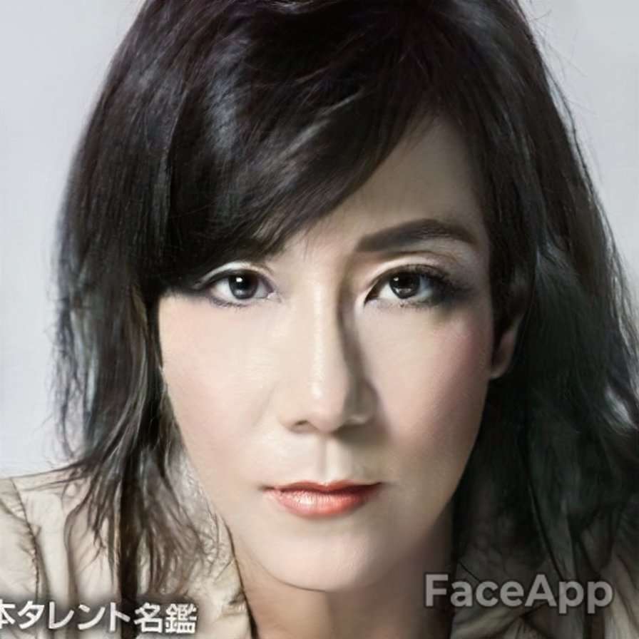 アプリで芸能人を性転換させてみるトピ
