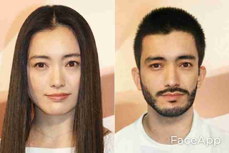 アプリで芸能人を性転換させてみるトピ