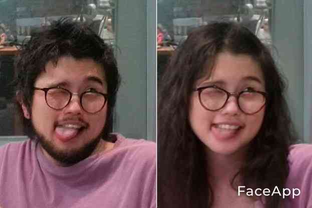 アプリで芸能人を性転換させてみるトピ