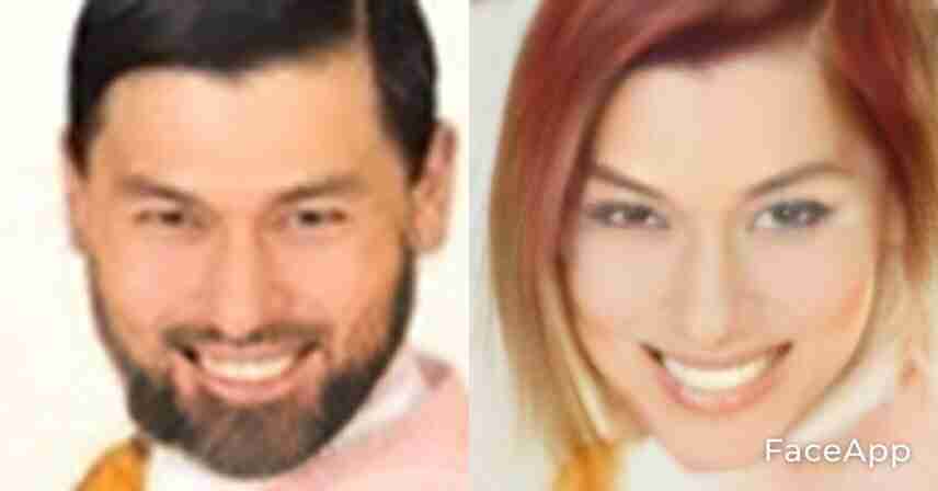 アプリで芸能人を性転換させてみるトピ