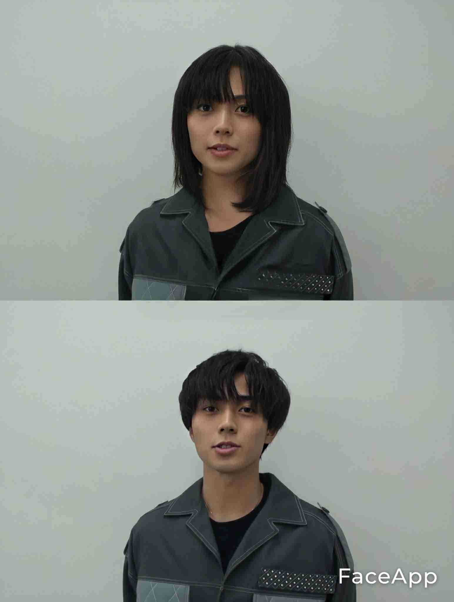 アプリで芸能人を性転換させてみるトピ