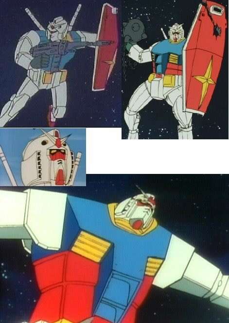 がに股の「へたれガンダム」、ビームライフル盗まれる