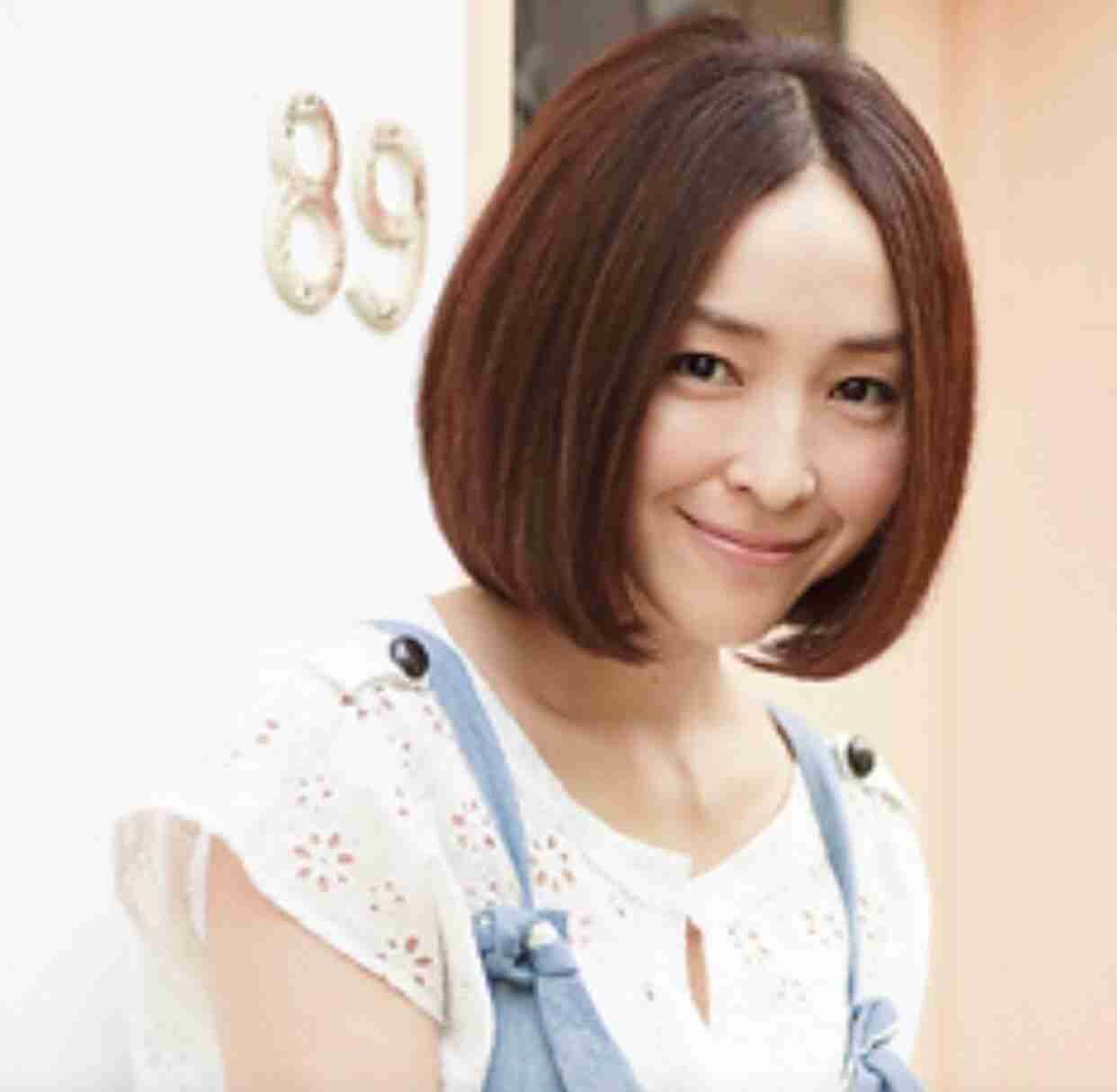 センター分けが似合っている人の画像