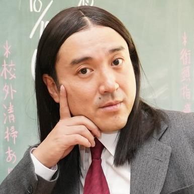 センター分けが似合っている人の画像