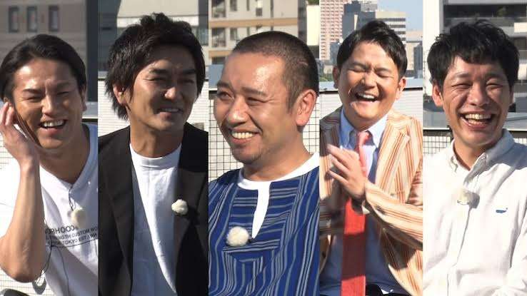 センター分けが似合っている人の画像