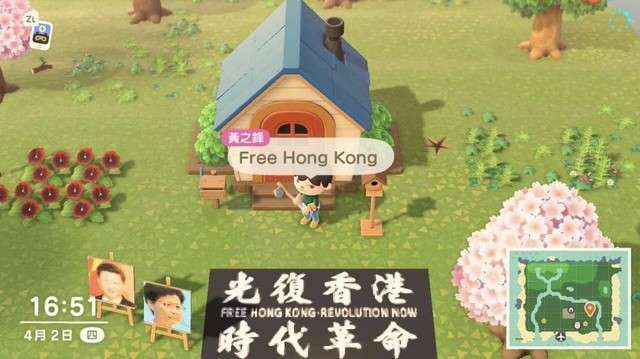 『あつまれ どうぶつの森』で日本風の街を作る海外ユーザー、とりあえず自販機と電柱おけばそれっぽくなるようで
