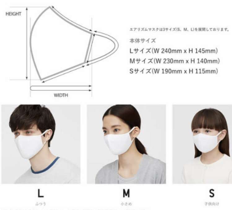 ユニクロ「エアリズムマスク」の発売日が決定、特許出願中の3層構造でUVカット機能付き