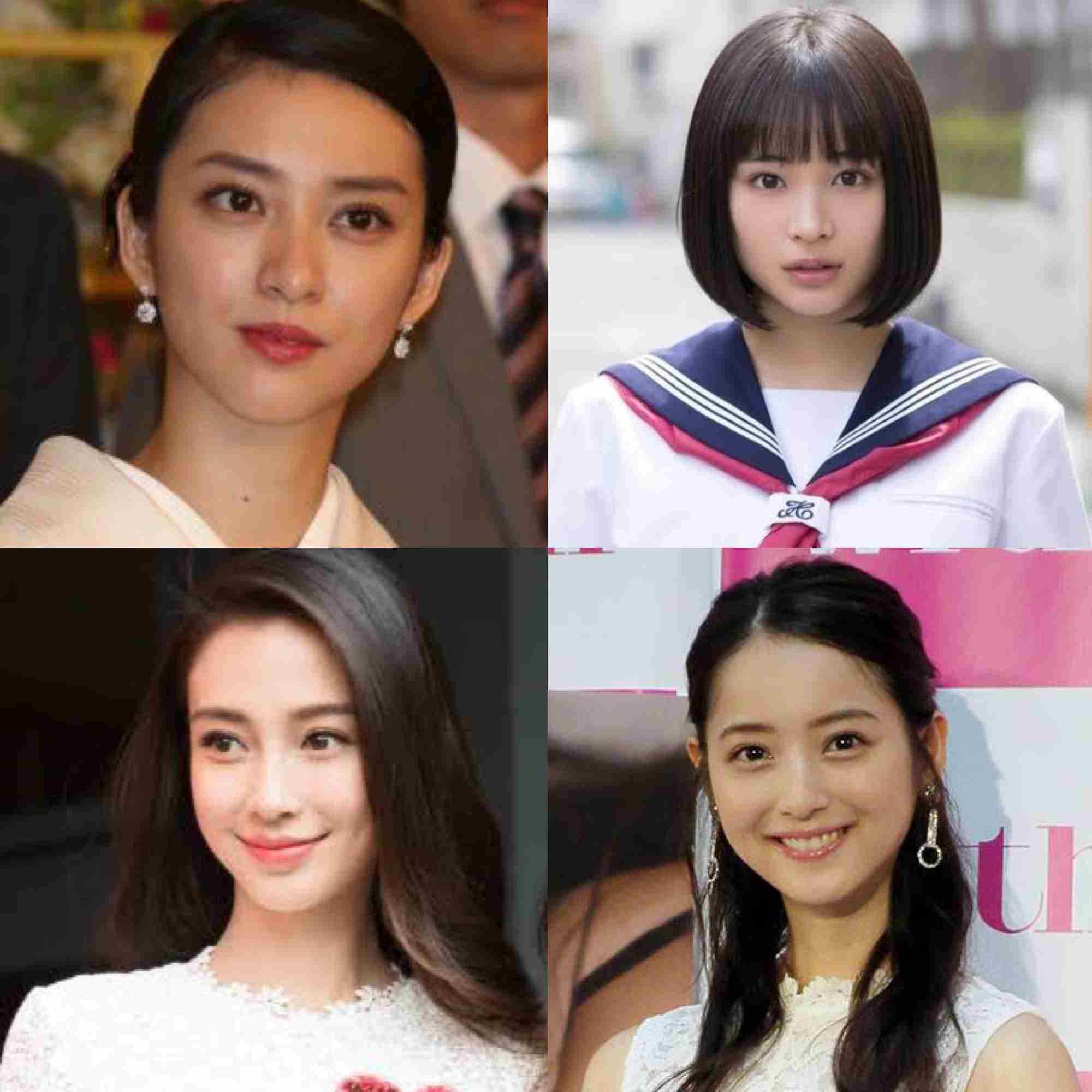 好きな顔4人集めてみた！【女性編】part2