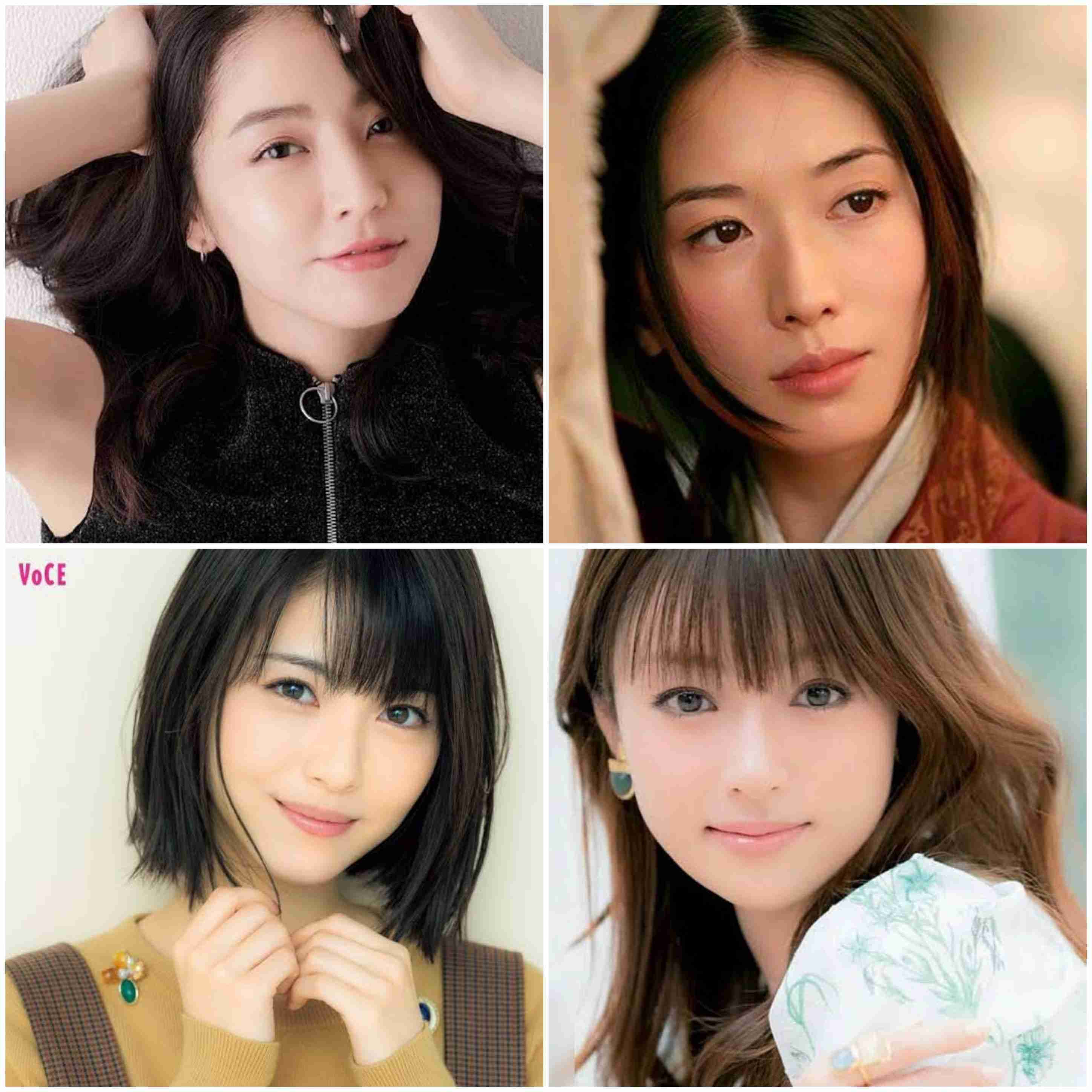 好きな顔4人集めてみた！【女性編】part2