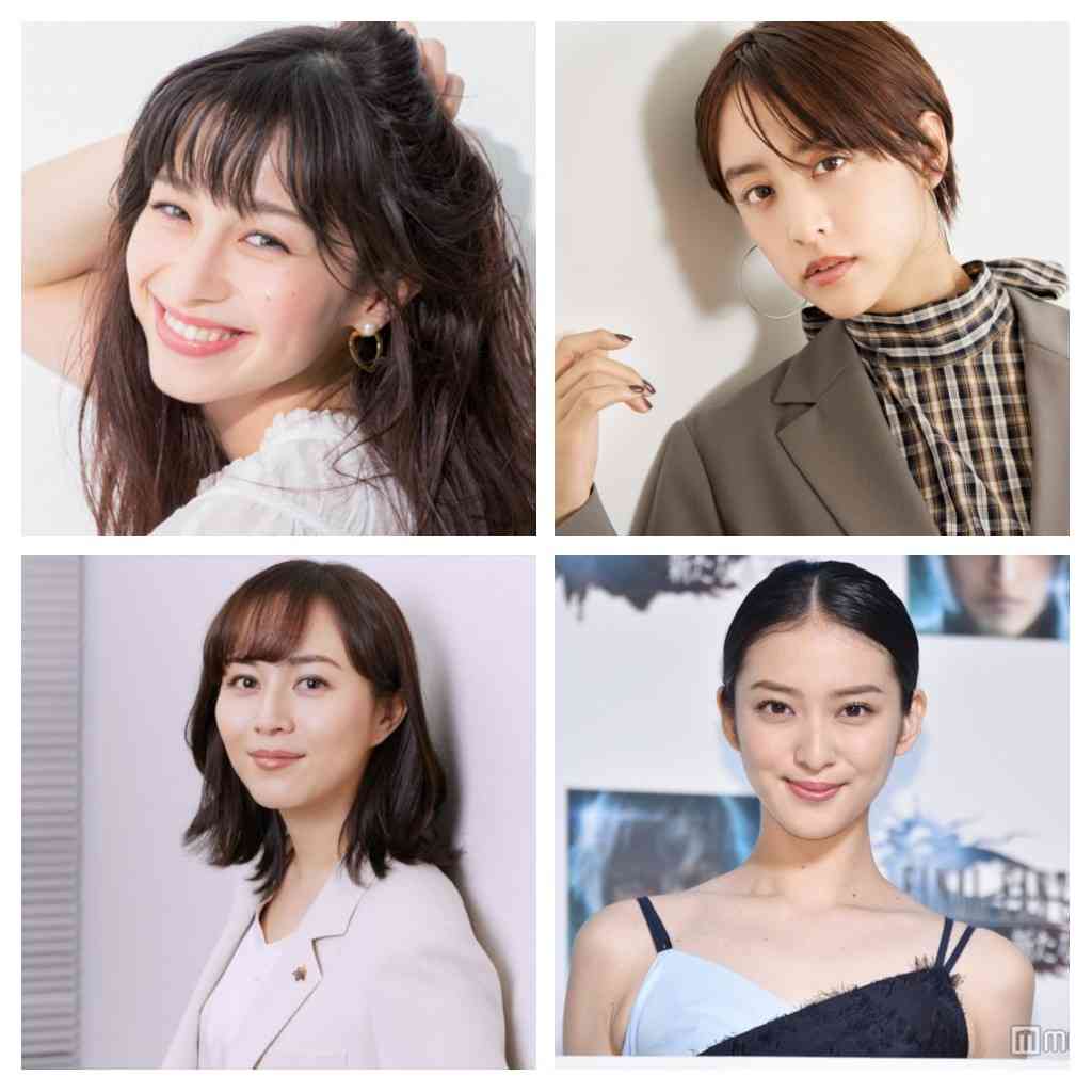 好きな顔4人集めてみた！【女性編】part2