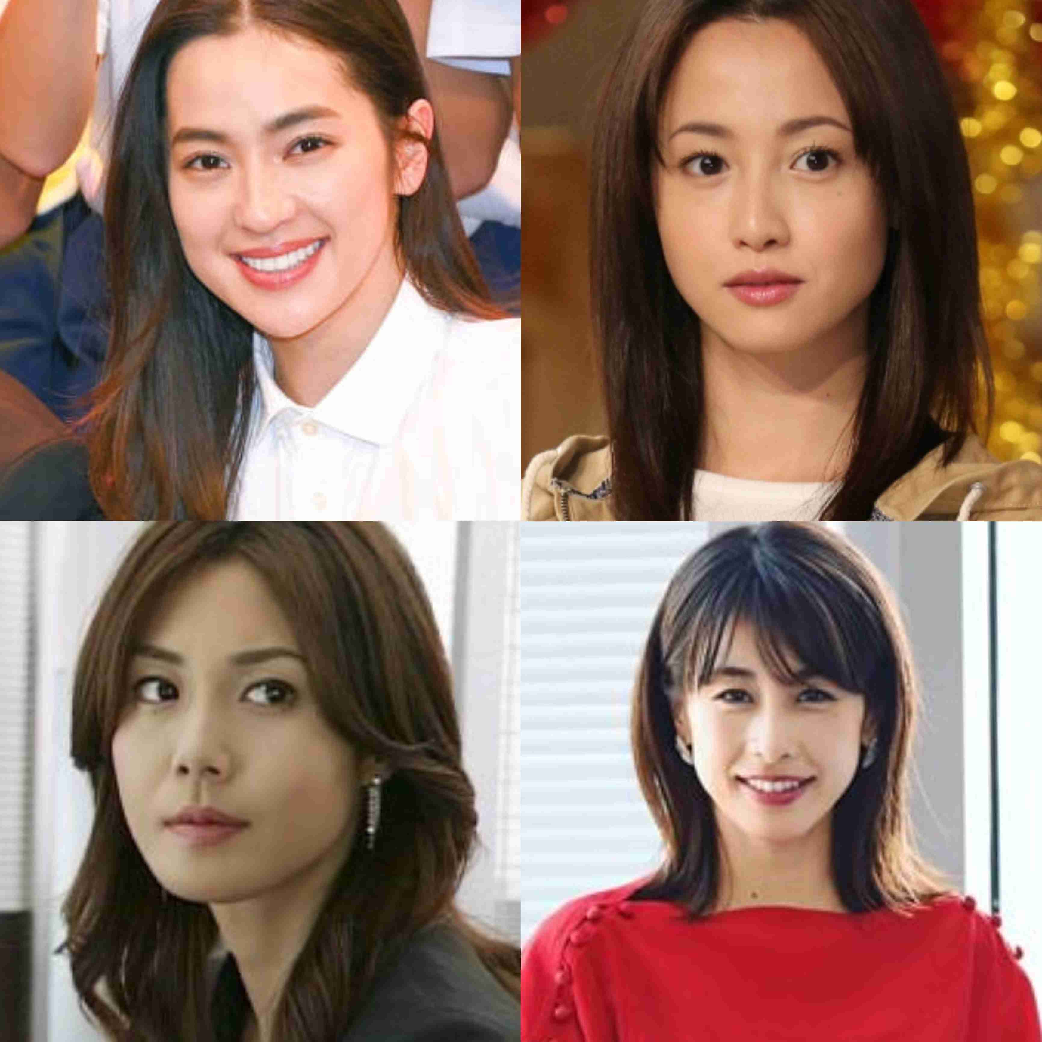 好きな顔4人集めてみた！【女性編】part2