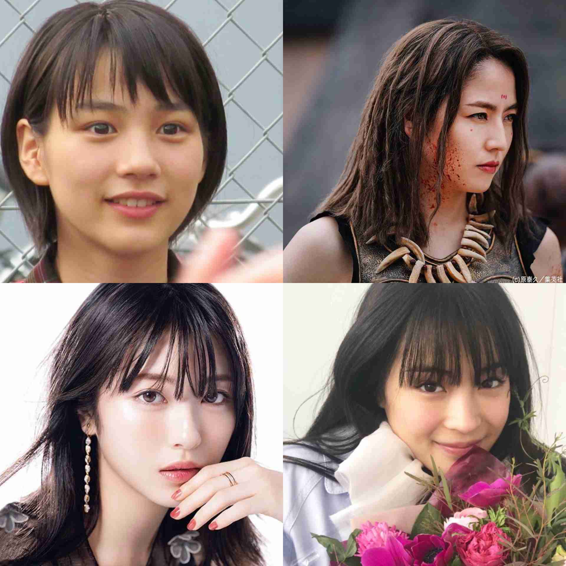 好きな顔4人集めてみた！【女性編】part2