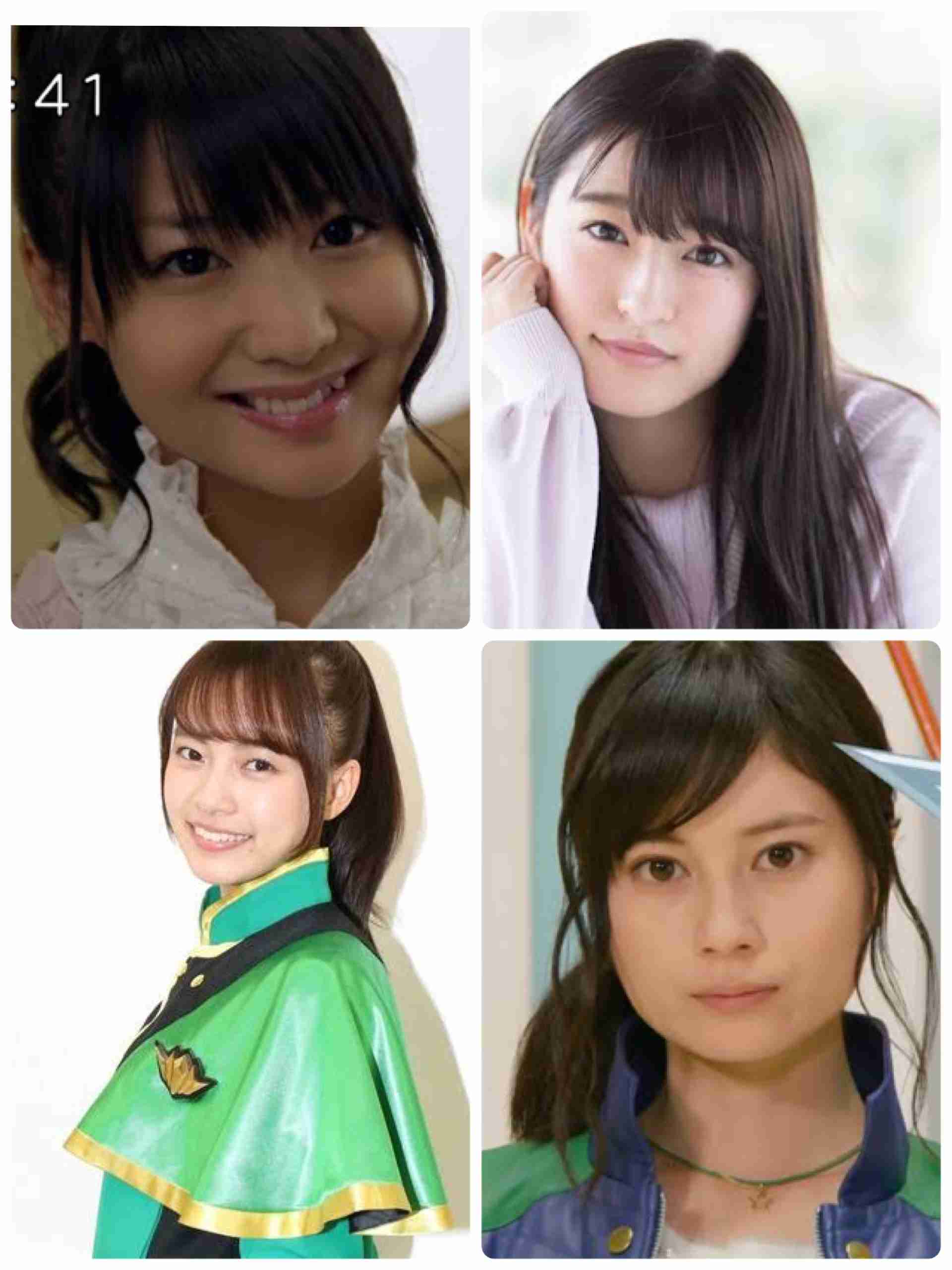 好きな顔4人集めてみた！【女性編】part2