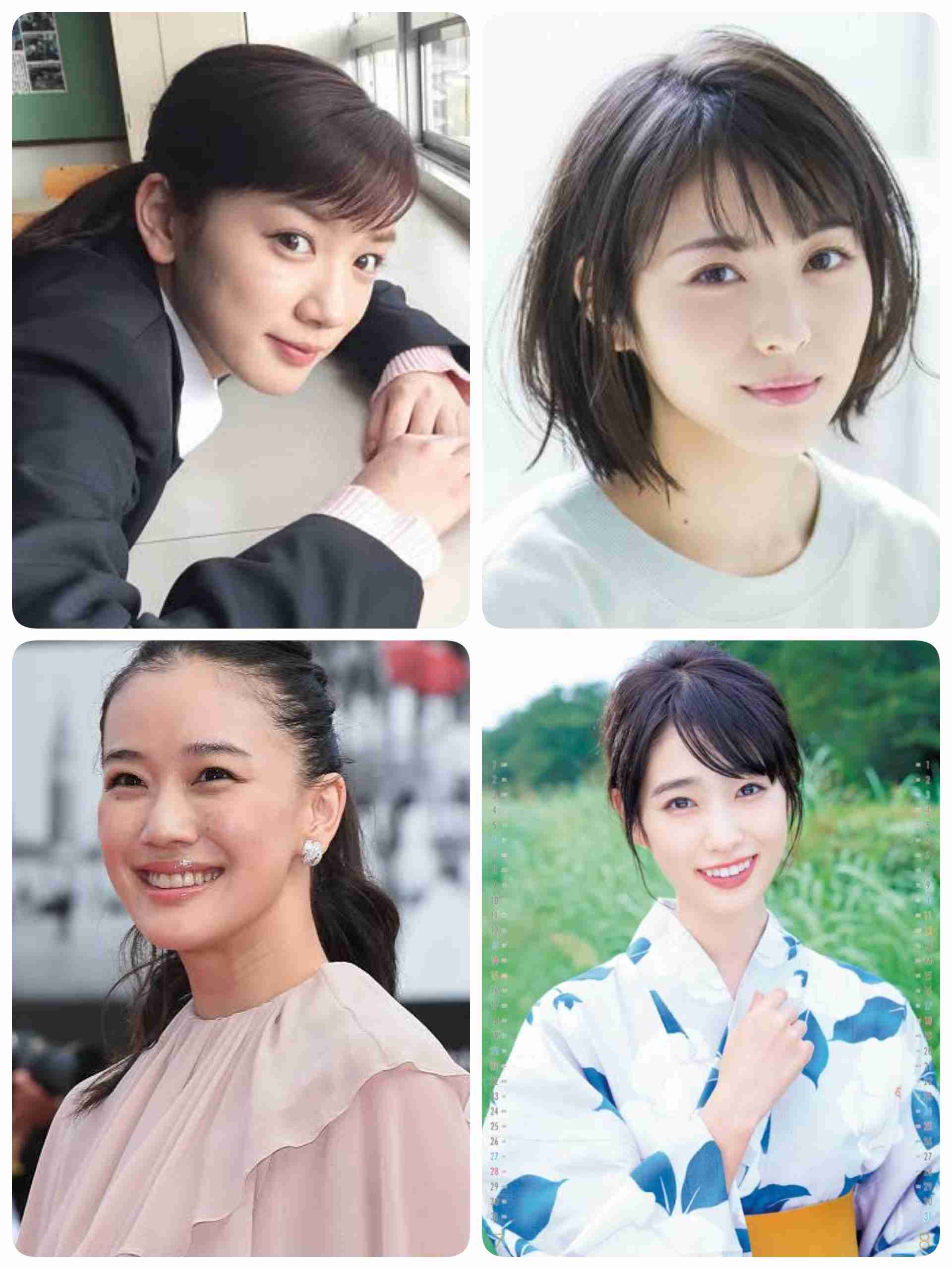 好きな顔4人集めてみた！【女性編】part2