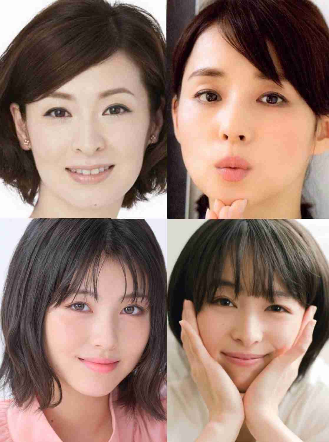 好きな顔4人集めてみた！【女性編】part2