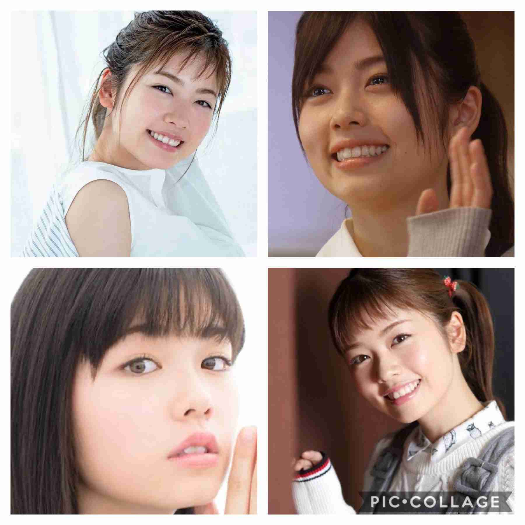 好きな顔4人集めてみた！【女性編】part2