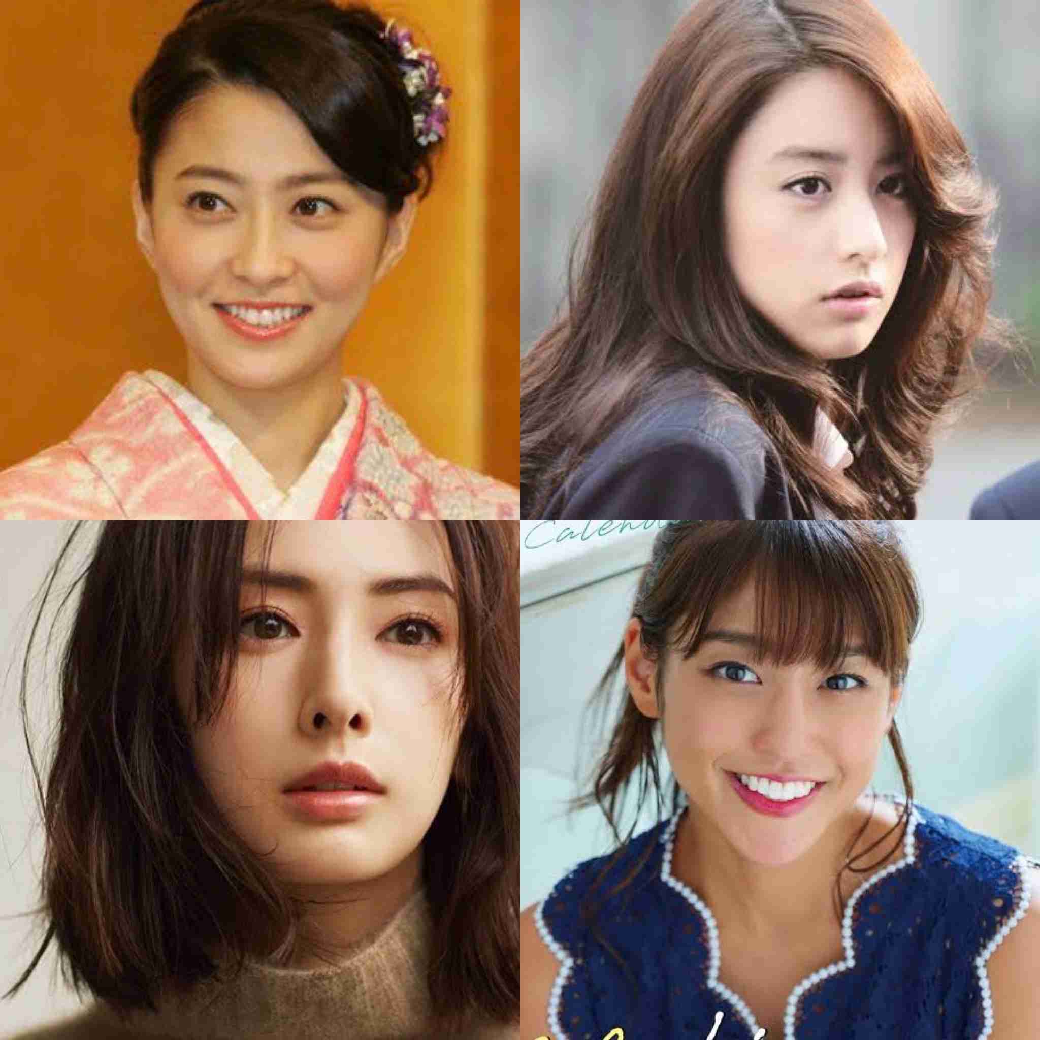 好きな顔4人集めてみた！【女性編】part2
