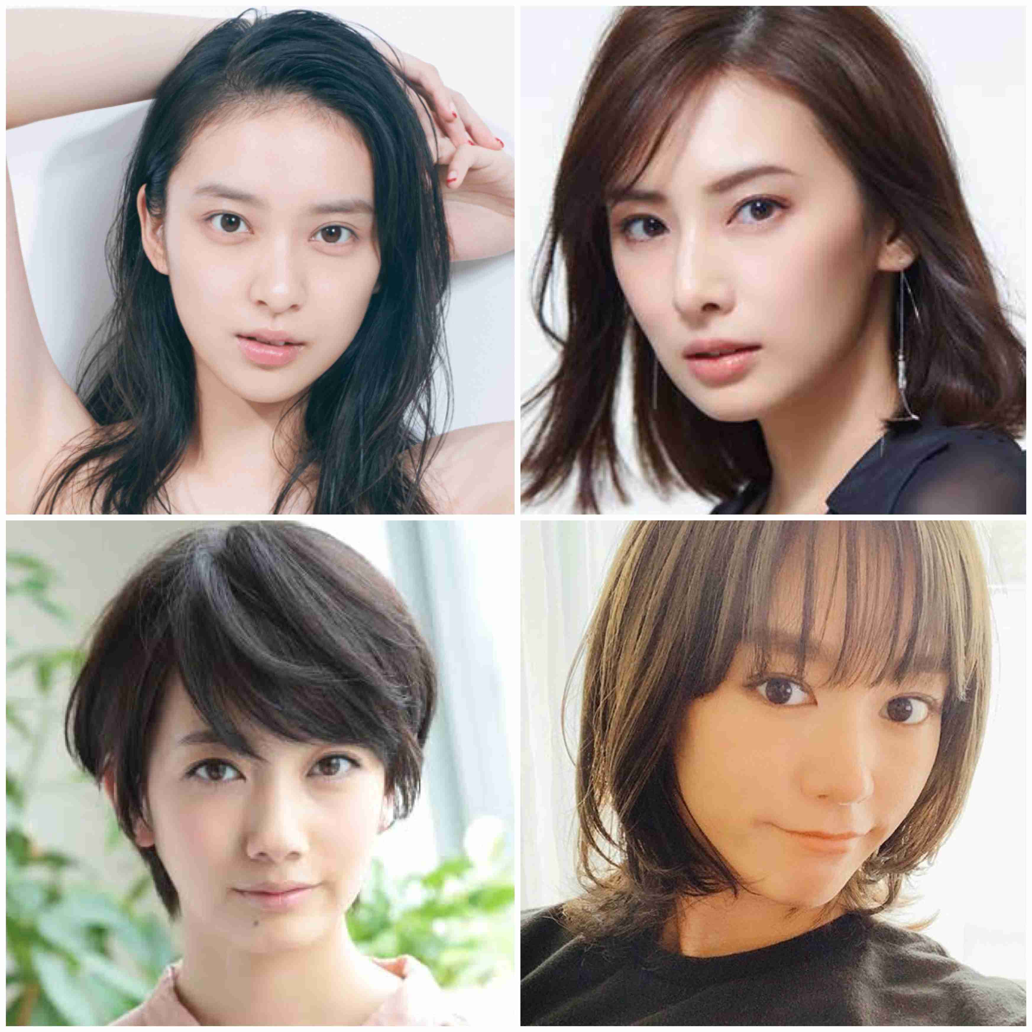 好きな顔4人集めてみた！【女性編】part2